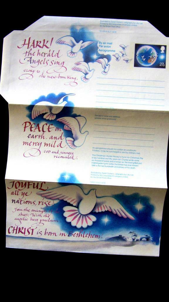 ENGELSE ONBESCHREVEN TELEGRAMS- KERSTMIS, Ophalen of Verzenden, Postfris, Overige thema's