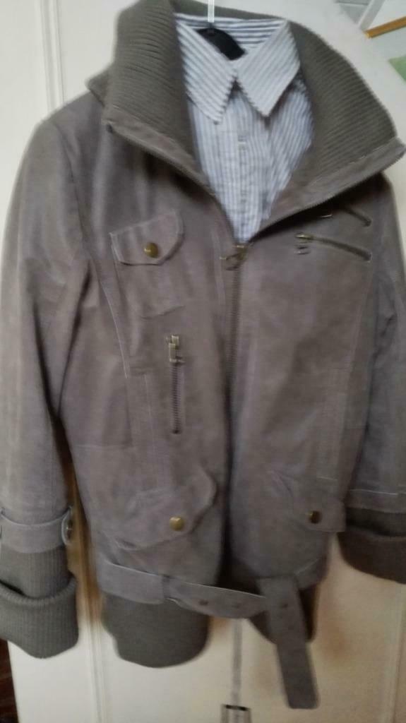 Originele jas!!, Enlèvement, Comme neuf, Taille 38/40 (M), Gris