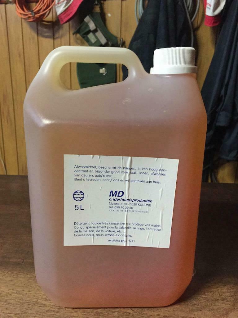 Afwasmiddel 5L, MD Onderhoudsproducten Kuurne, zie beschrij, Ophalen of Verzenden, Nieuw