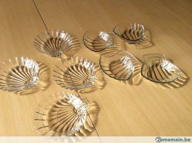 Lot de 8 raviers en verre pour le four, Enlèvement ou Envoi, Utilisé, Balance ou Balances