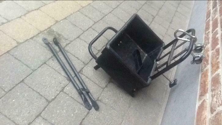 Fietsendrager vooraan