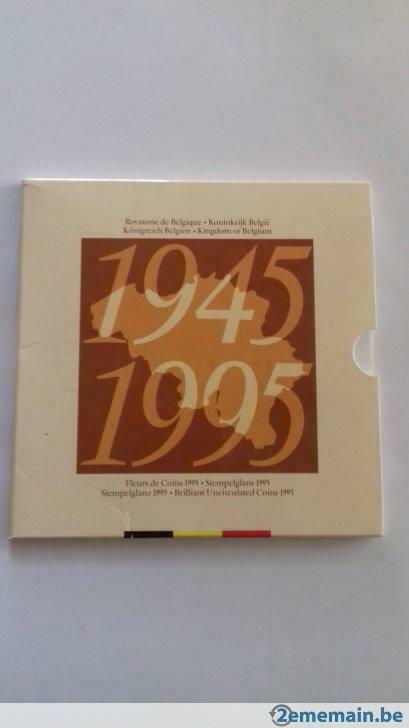 verzamelmunten 1945-1995, Ophalen of Verzenden, België, Setje