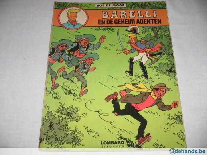Barelli nr 2 :Barelli en de geheim agenten - 1 DRUK, Boeken, Stripverhalen, Gelezen