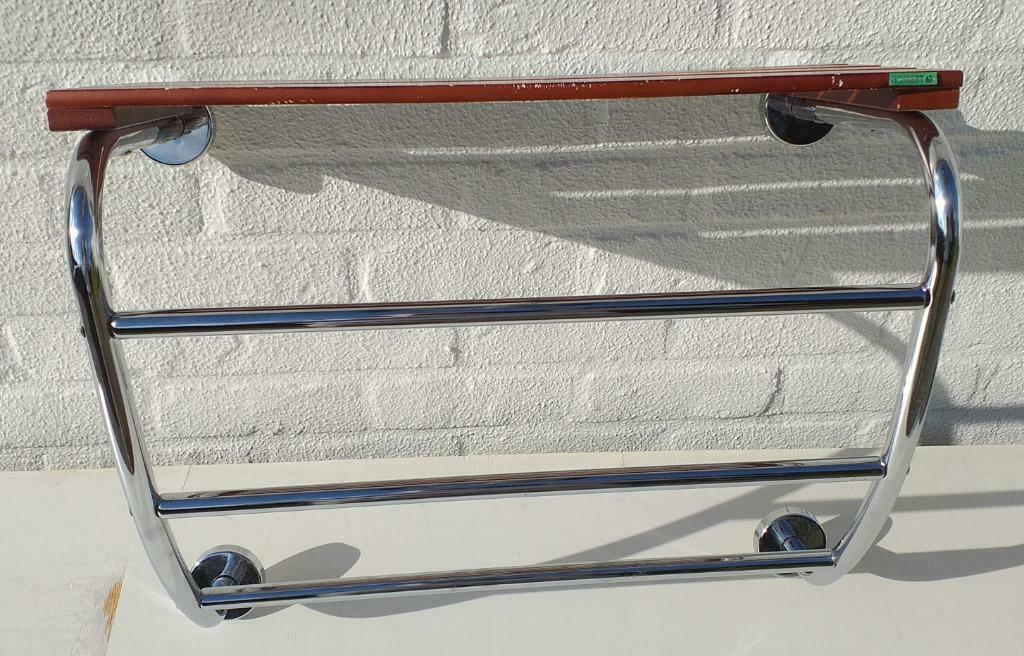 chromen handdoekenrek - Allibert, Ophalen of Verzenden, Zo goed als nieuw, Handdoekenrek