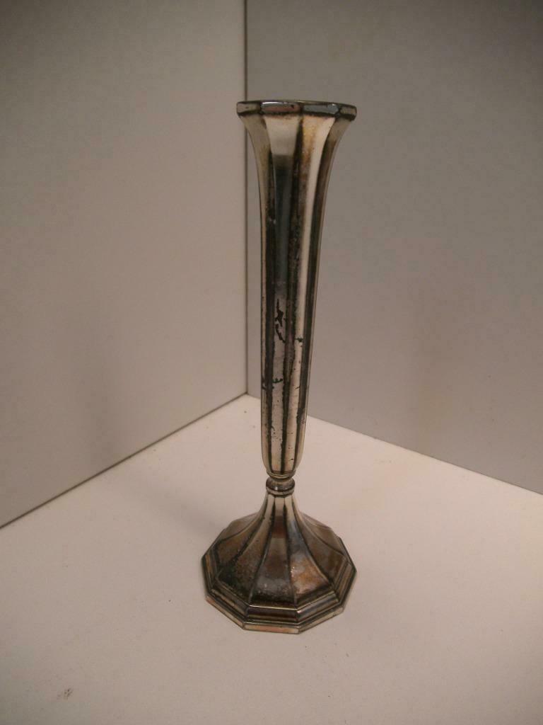 Bougeoir plaqué argent antique/vintage (DS149-g), Enlèvement ou Envoi