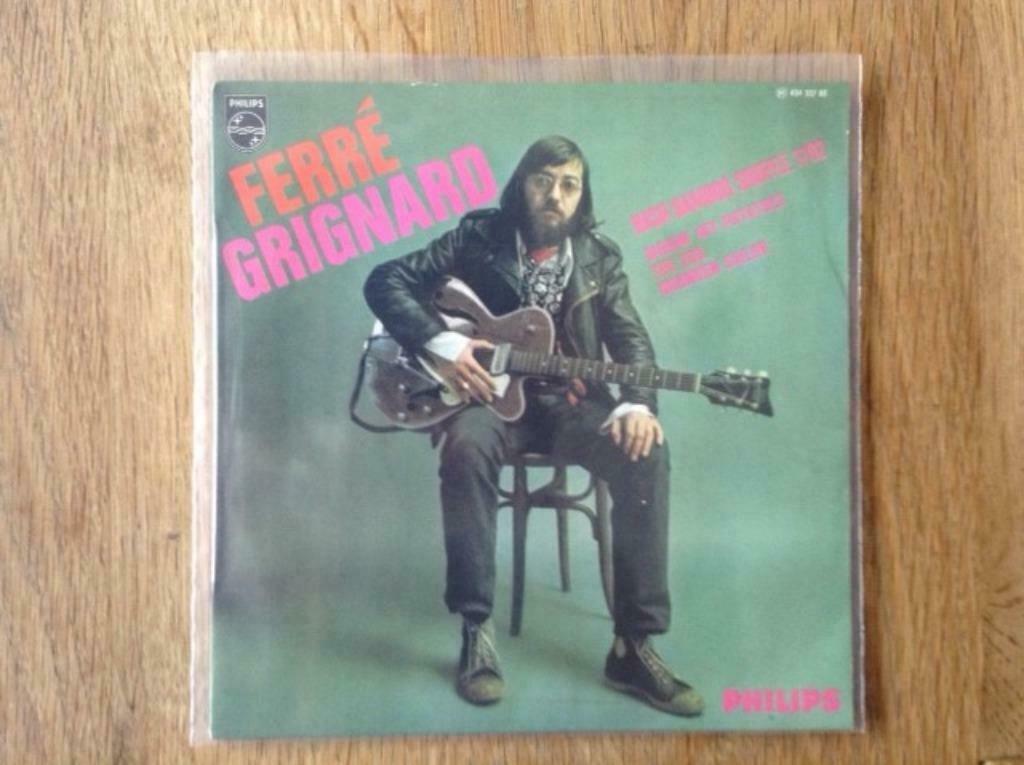 single ferre grignard, Cd's en Dvd's, Vinyl Singles, Single, Overige genres, 7 inch, Ophalen of Verzenden