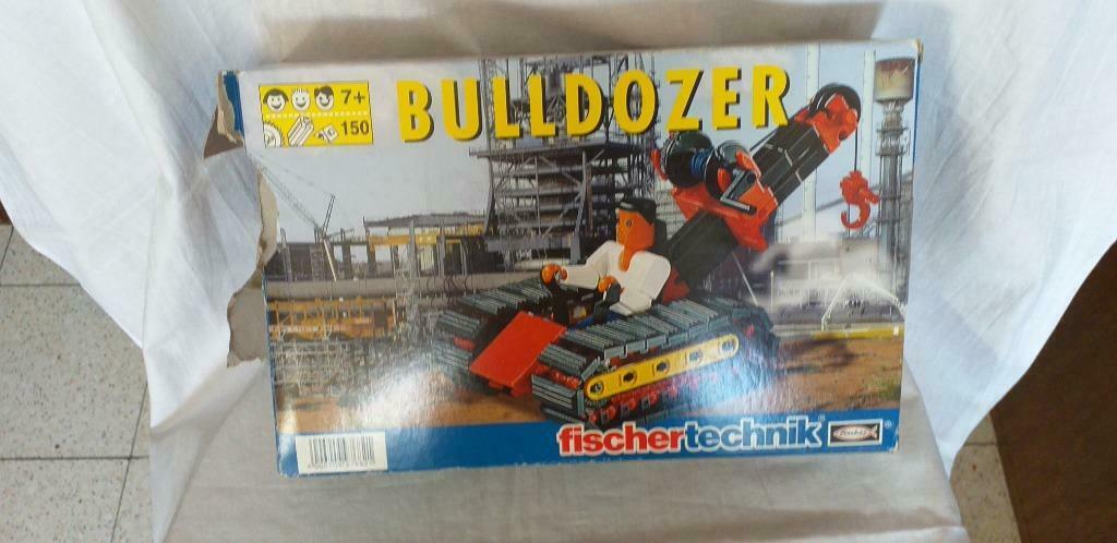 fischertechnik-bulldozer, Kinderen en Baby's, Speelgoed | Bouwstenen, Gebruikt, Overige merken, Ophalen of Verzenden