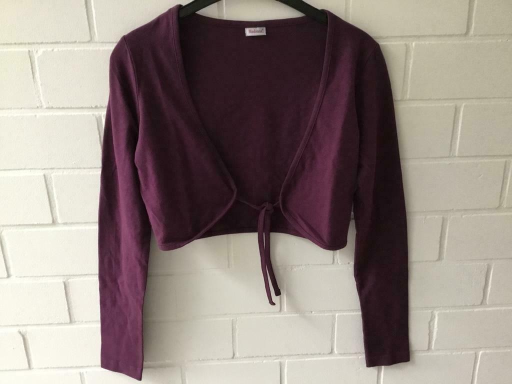 Korte gilet/bolero MADONNA, Kleding | Dames, Paars, Ophalen of Verzenden, Zo goed als nieuw, Maat 36 (S)