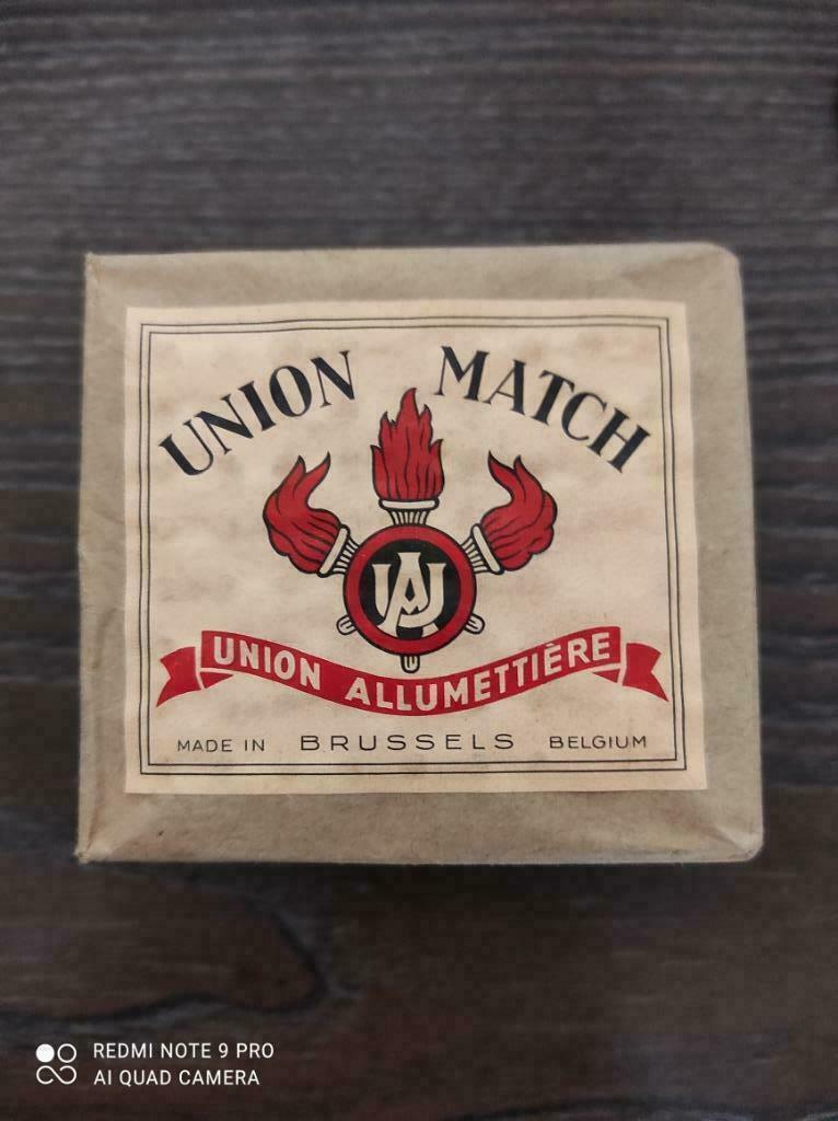 Lot de 4 Paquets de 10 Boites allumettes - UNION MATCH- neuf, Collections, Enlèvement ou Envoi, Neuf, Boîtes ou marques d'allumettes