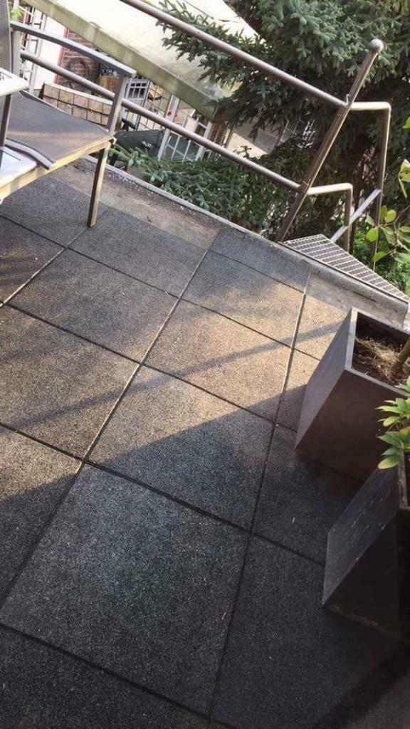 rubber tegels terras/balkon 50x50x3 EUOPEES 3 JAAR GARANTIE, Doe-het-zelf en Bouw, Tegels, 40 tot 60 cm, Nieuw, Ophalen of Verzenden