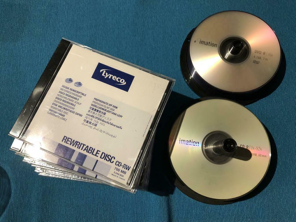 Lot CD-R/CD-RW/DVD-RW, Enlèvement ou Envoi, Neuf, Autres types