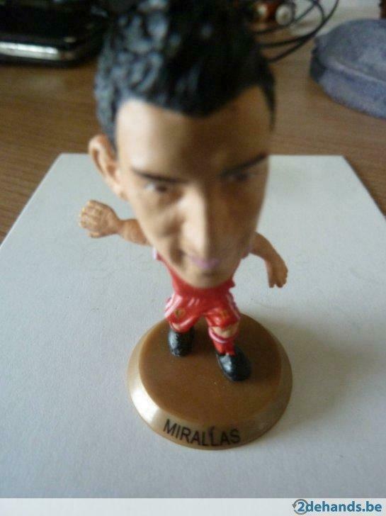 voetbal poppetjes voetbal Belgie rode duivels, Ophalen of Verzenden, Gebruikt