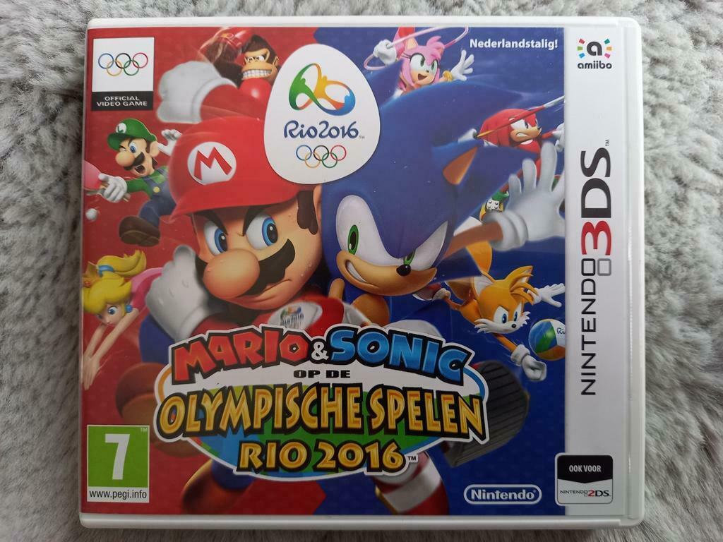 Mario et Sonic sur Nintendo 3ds aux Jeux olympiques de Rio 2, Consoles de jeu & Jeux vidéo, Enlèvement, Comme neuf