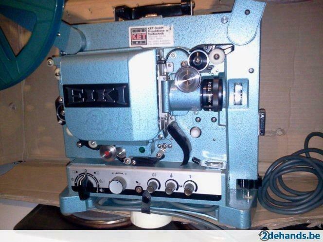 16mm projektor Eiki, Enlèvement, Utilisé