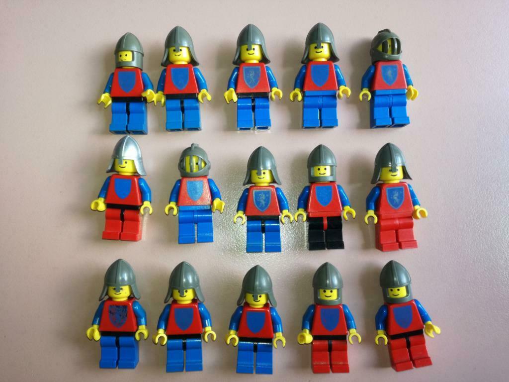 lego ridders leeuwenridders minifigs kasteel castle - lot G, Ophalen of Verzenden, Gebruikt, Lego