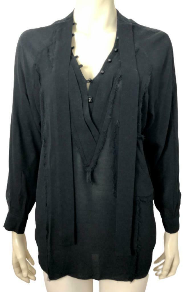 BIMBA Y LOLA blouse - S, Verzenden, Zwart, Bimba Y Lola, Zo goed als nieuw