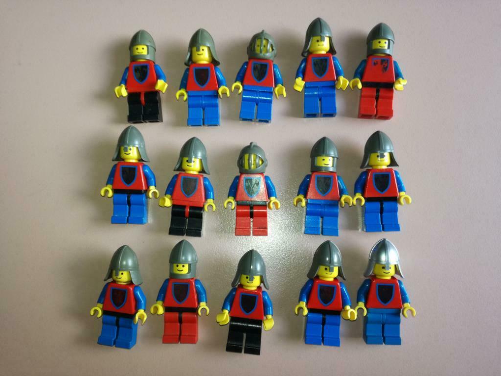 lego ridders leeuwenridders minifigs kasteel castle - lot H, Ophalen of Verzenden, Gebruikt, Lego