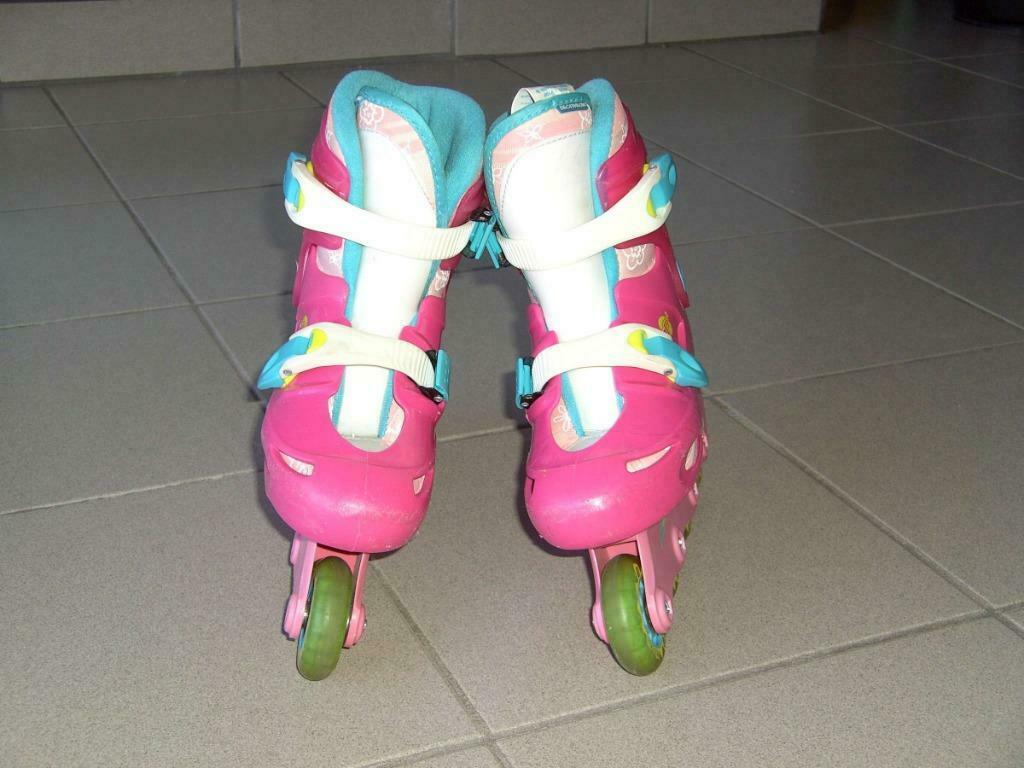 Rollerskates / skeelers kinderen, Sport en Fitness, Skeelers, Ophalen, Gebruikt
