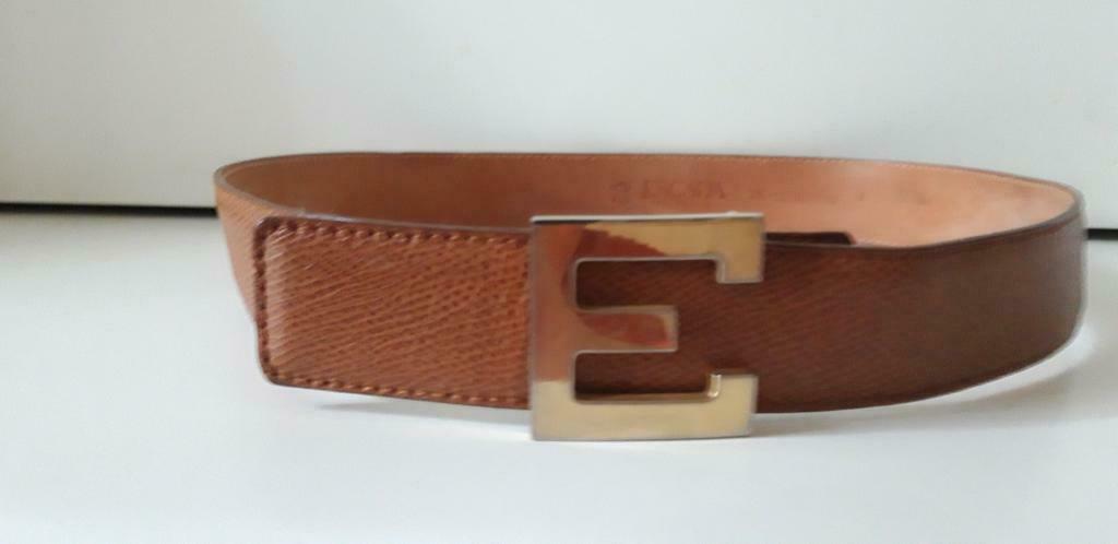 ESCADA ceintuur leder naturelkleur maat 36/38, Kleding | Dames, Riemen en Ceinturen, Ophalen of Verzenden, Zo goed als nieuw
