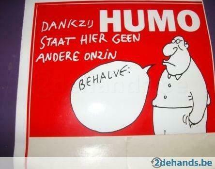 stickers humo-groezrock-henk ryckaert, Ophalen of Verzenden, Nieuw