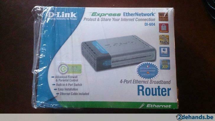 D-link router, Ophalen of Verzenden, Gebruikt