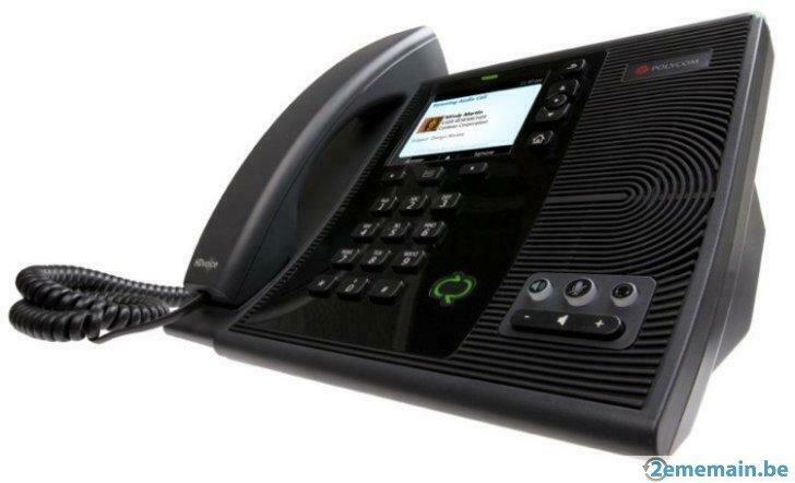 Téléphone IP Polycom CX600, Skype Business, Lync, Telecommunicatie, Vaste telefoons | Niet Draadloos, Gebruikt, Ophalen of Verzenden