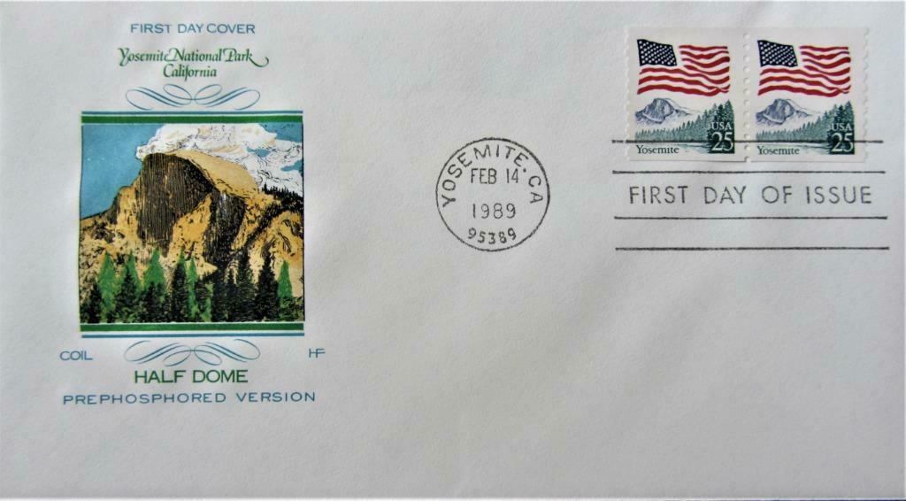 FDC- USA- NATUUR- YOSEMITE NATIONAL PARK, Enlèvement ou Envoi, Affranchi, Animal et Nature