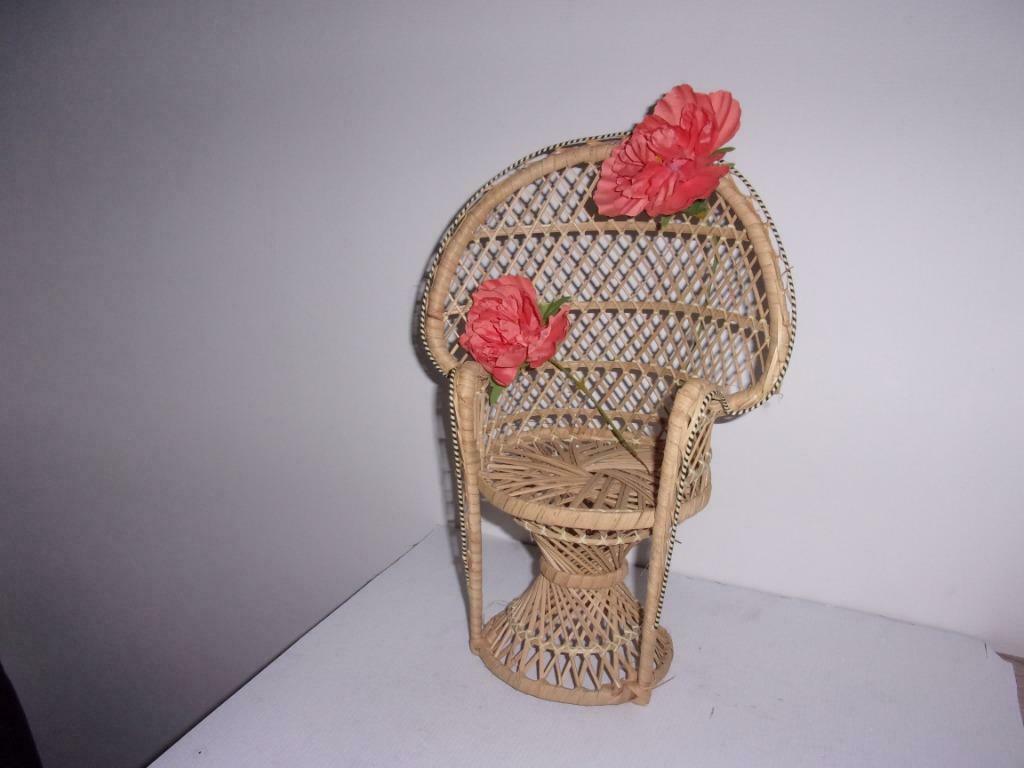 rieten rotan fauteuil, Ophalen of Verzenden, Zo goed als nieuw