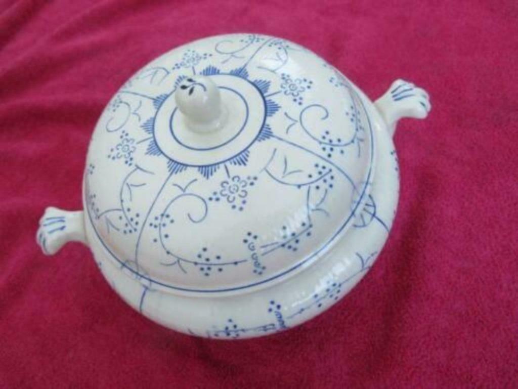 légumier Boch Copenhague avec louches, Antiquités & Art, Enlèvement ou Envoi