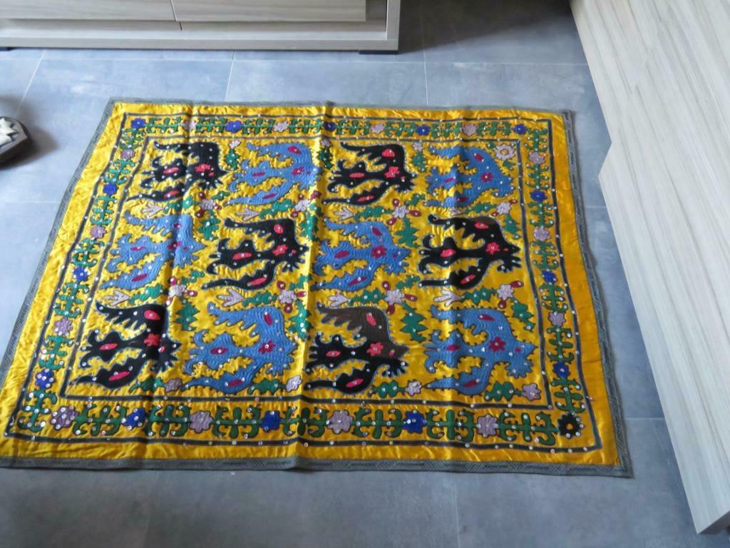 Oosterse wanddoek, Ophalen of Verzenden, Zo goed als nieuw