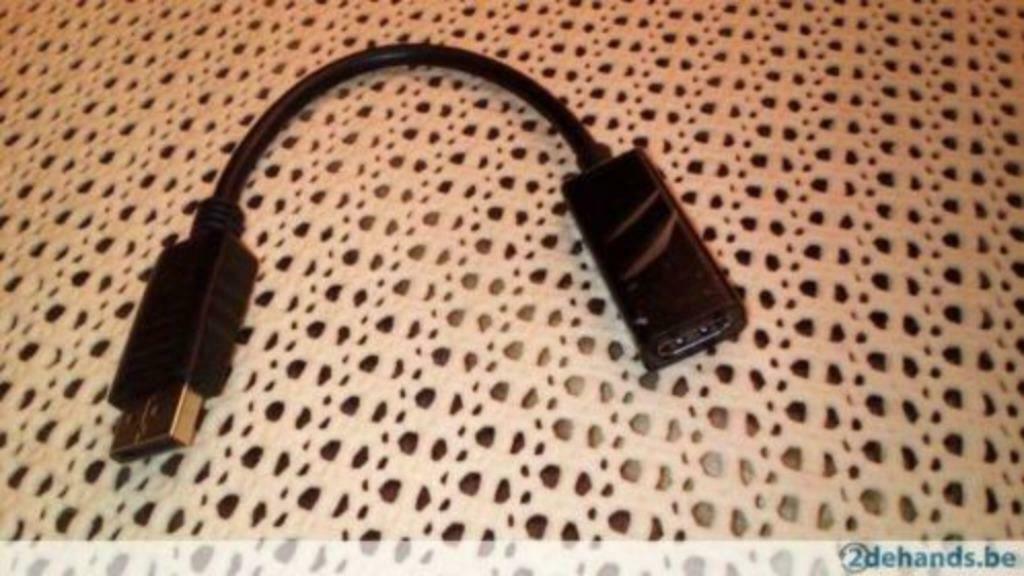 DisplayPort DP Man naar HDMI vrouweijk Converter, Computers en Software, Ophalen of Verzenden, Nieuw, HDMI