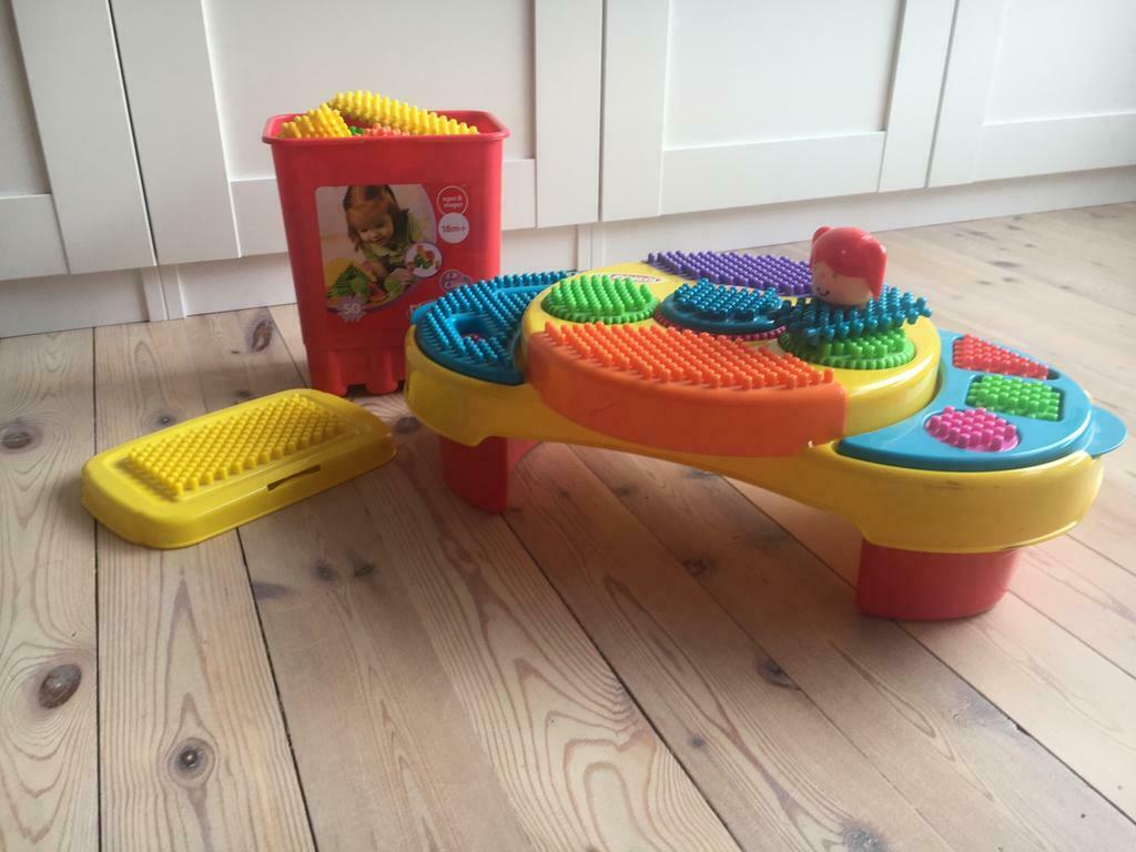 Playskool Clipo tafel + extra clipo’s in box, Ophalen, Zo goed als nieuw