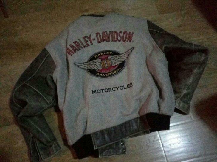 harley davidson jas vest (ruime) small, Ophalen