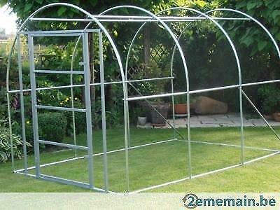 Cadre volière enclos parc 3x2x2m poulailler chatiere XXL, Animaux & Accessoires, Envoi, Neuf
