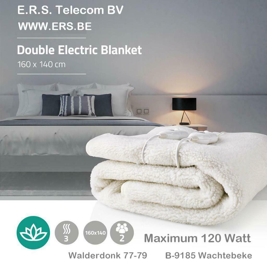 Electrisch deken 2 personen, Ophalen of Verzenden, Nieuw, 100 cm of meer, Deken
