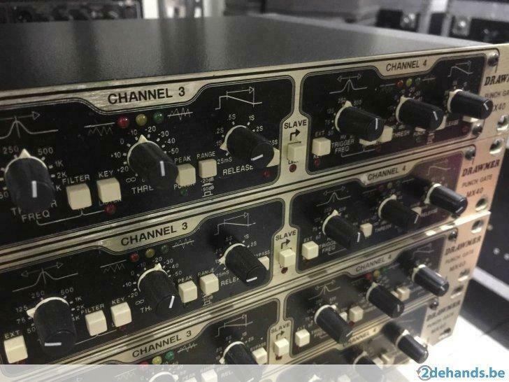 Drawmer MX 40, Gebruikt