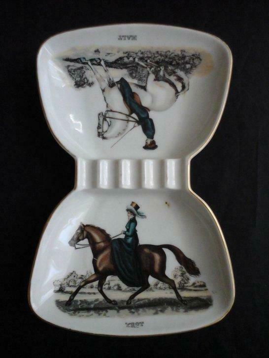 Assiette italienne en porcelain de Laveno/Verbano 50/60, Antiquités & Art, Antiquités | Céramique & Poterie, Enlèvement ou Envoi