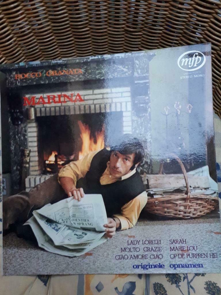 LP Rocco Granata Marina, Cd's en Dvd's, Ophalen of Verzenden, 12 inch, Levenslied of Smartlap