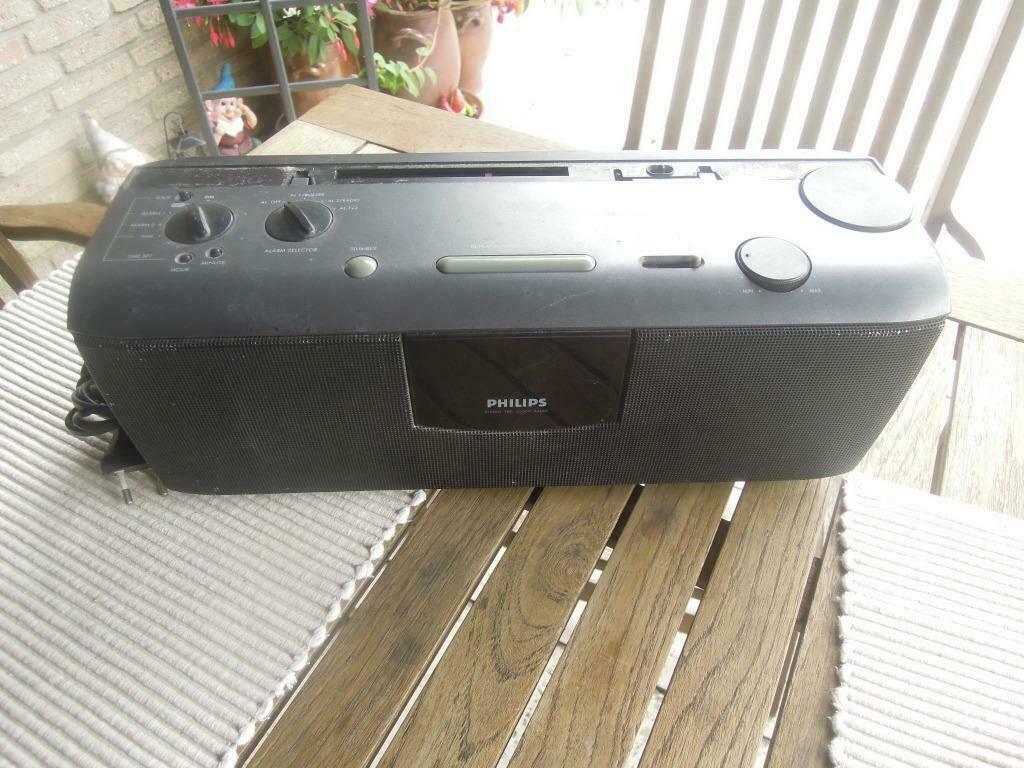 wekkerradio - Philips, Enlèvement ou Envoi, Utilisé