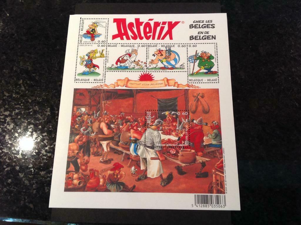 Astérix en de Belgen, Timbres & Monnaies, Timbres | Europe | Belgique, Enlèvement