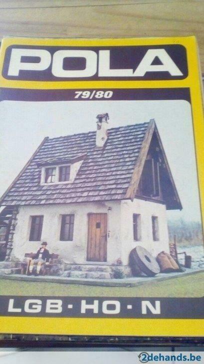 uniek Pola miniatuur huisjes catalogus 79/80, Ophalen of Verzenden, Gebruikt