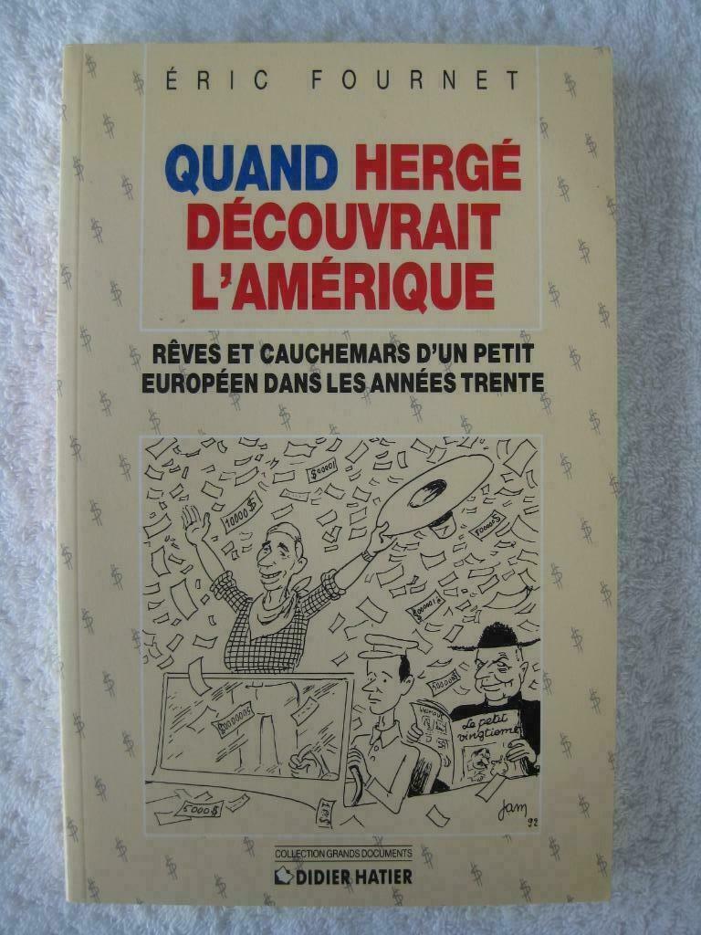 Hergé – Tintin – Eric Fournet - EO 1992 – peu courant, Ophalen of Verzenden, Gelezen