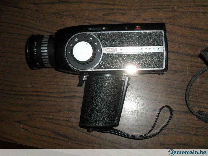 Camera super 8 Eumig Viennette 5 + sacoche + mode emploi, TV, Hi-fi & Vidéo, Enlèvement