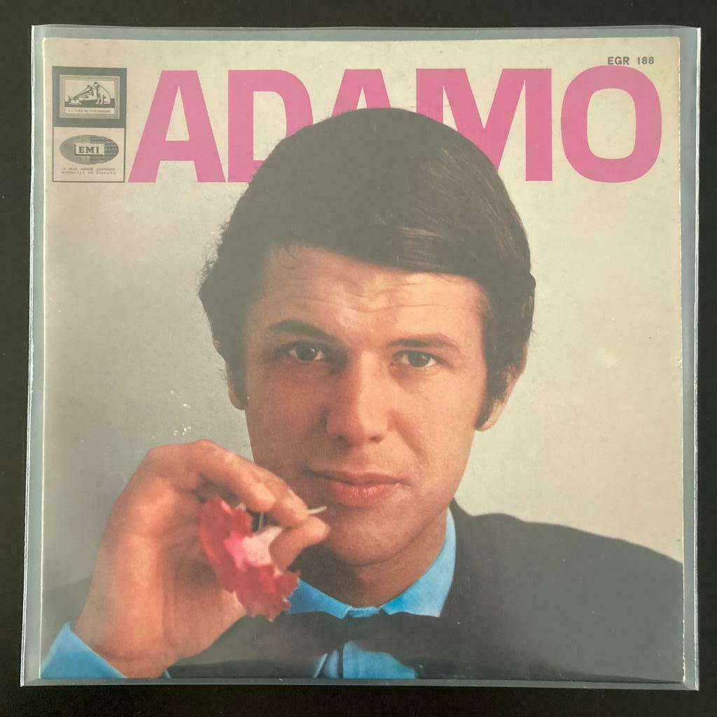 7" EP Adamo - Adamo (Le Neon) (HIS MASTER'S VOICE 1967) VG+, Single, Utilisé, Pop, 7 pouces