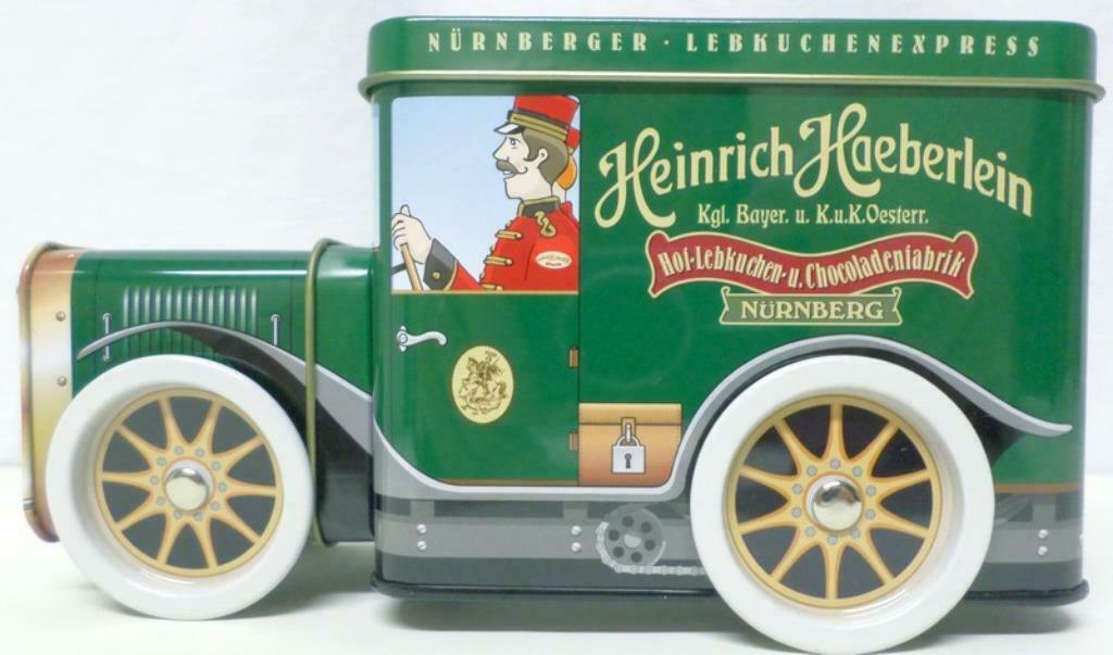 Camion Heinrich Haeberlein Vert, Plus grand que 1:32, Comme neuf, Enlèvement, Camion