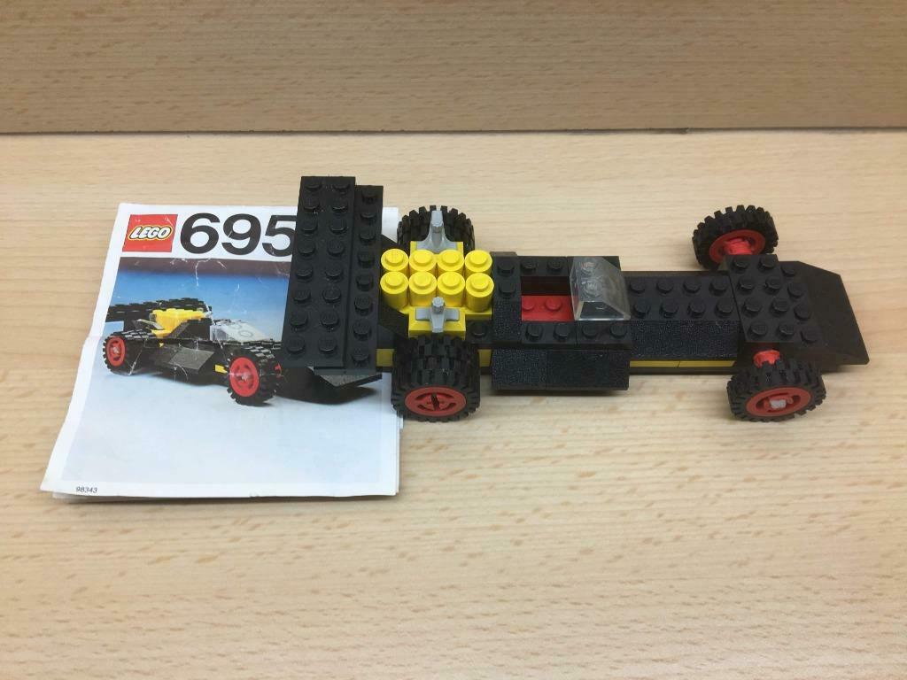 vintage lego race auto uit 1976, Ophalen, Zo goed als nieuw, Complete set, Lego
