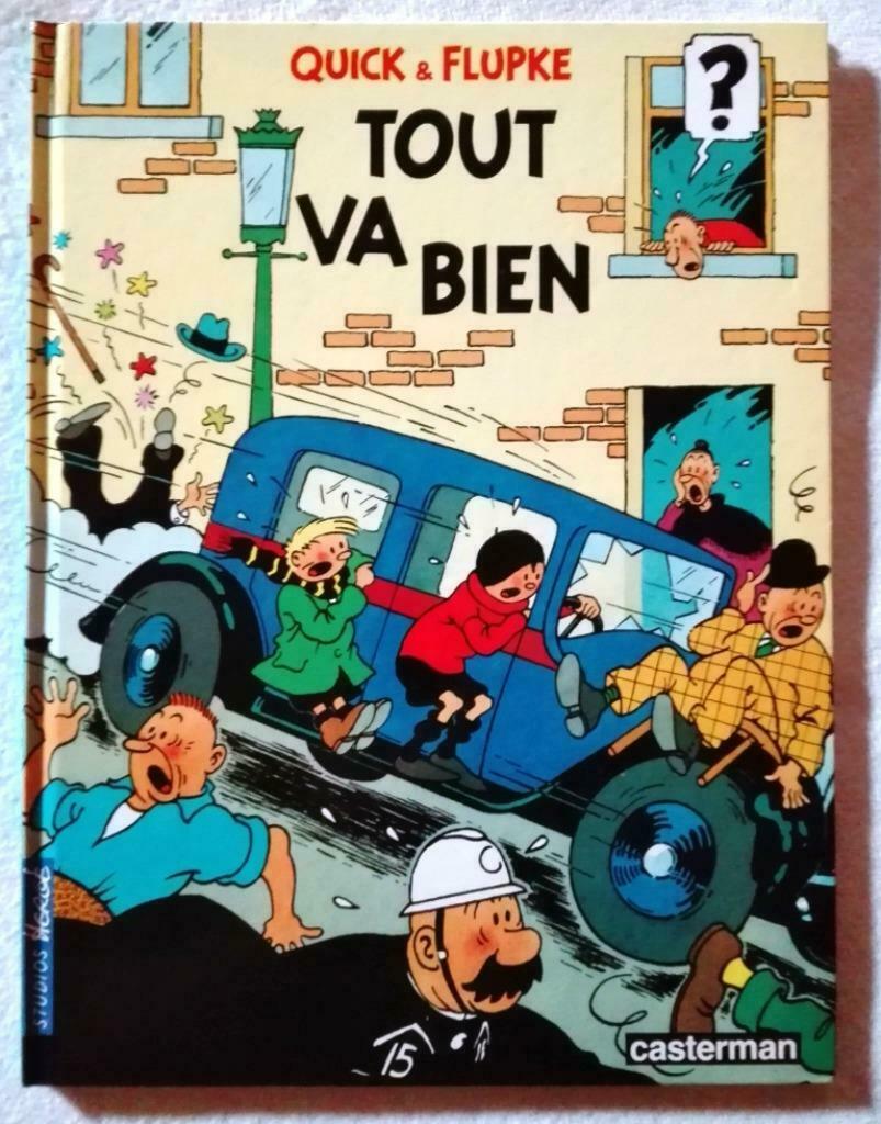 Quick & Flupke : Tout va bien, Livres, Une BD, Enlèvement, Utilisé