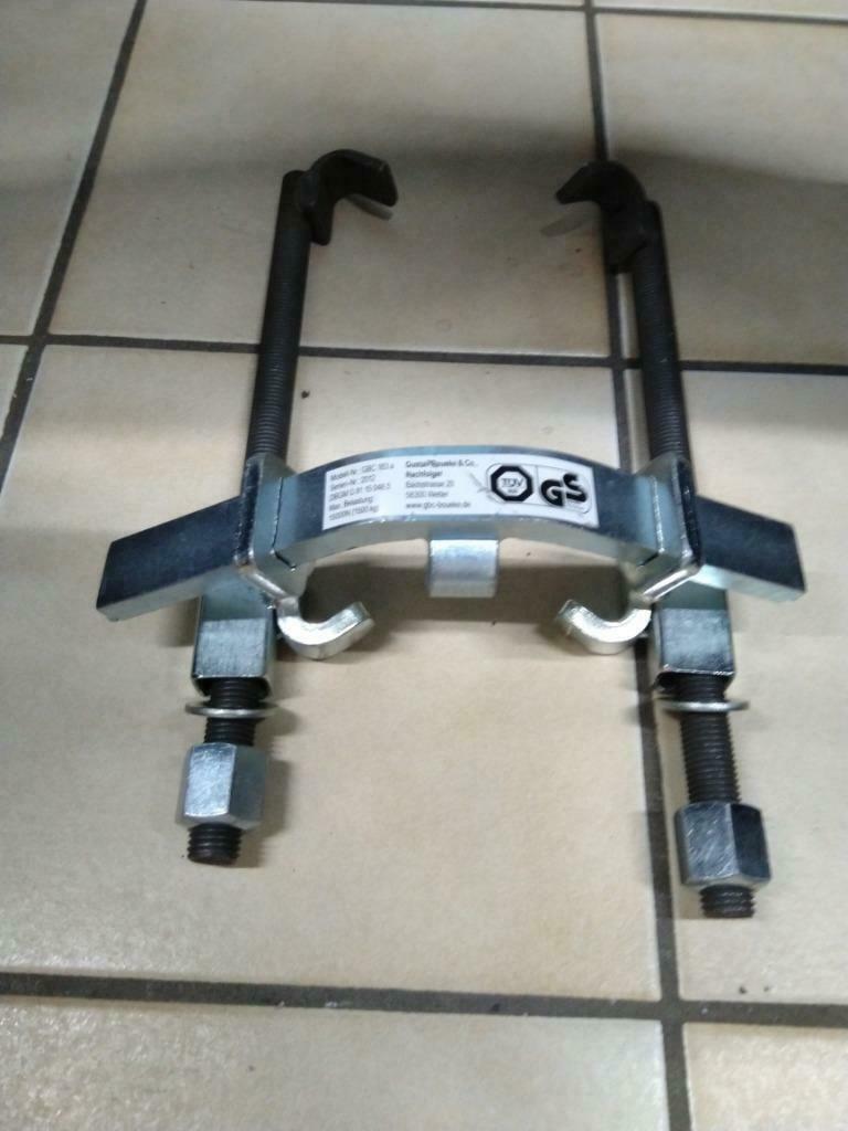 TE HUUR GEREEDSCHAP VEERSPANNER MCPHERSON, Auto diversen, Autogereedschap, Ophalen, Zo goed als nieuw