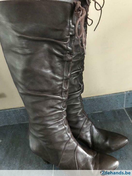 laarzen I AM maat: 40, Iam, Hoge laarzen, Bruin, Ophalen of Verzenden