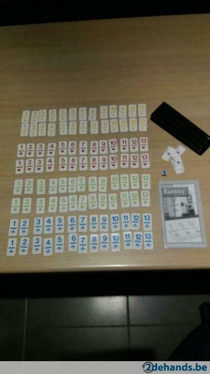 rummykub spel, Hobby en Vrije tijd, Ophalen, Gebruikt
